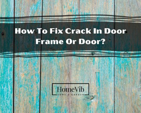 How To Fix Crack In Door Frame Or Door?