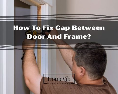 How To Fix Gap Between Door And Frame?