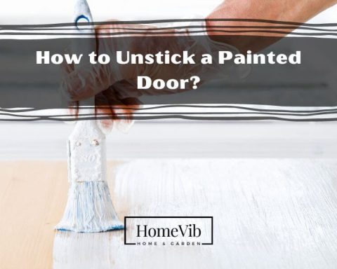 How to Unstick a Painted Door?