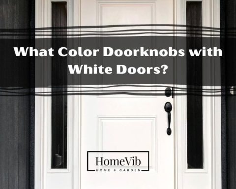What Color Doorknobs with White Doors?
