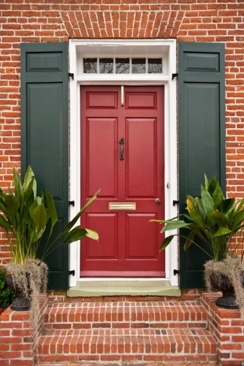 Should Your House Front Door Match Shutters and Trims? - HomeVib
