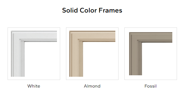 Pella 150 Solid Color Frames