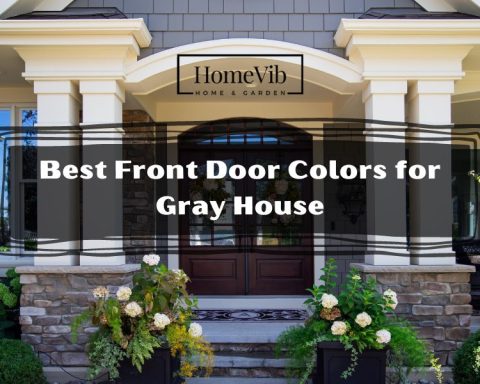 Best Front Door Colors for Gray House