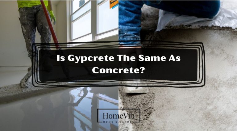 Is Gypcrete The Same As Concrete? Similarities And Differences Exposed ...