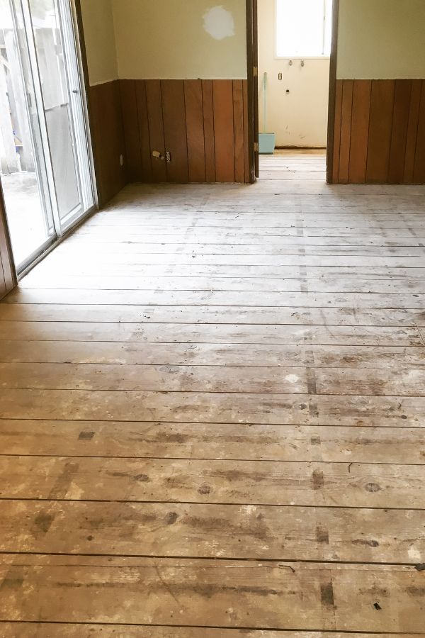 Lay Plywood Over The Existing Subfloor