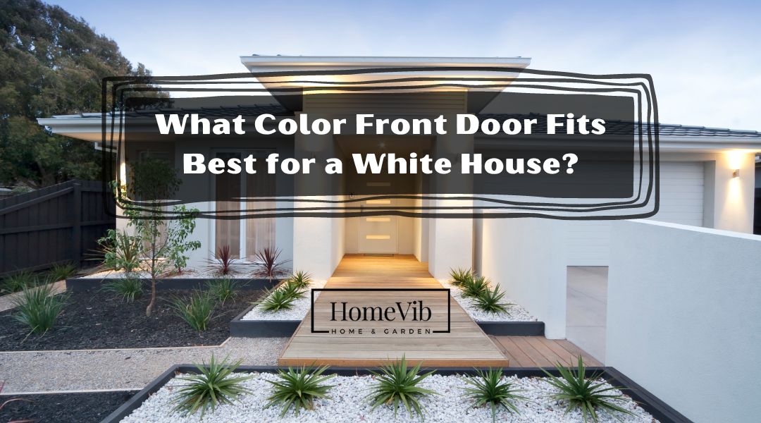 white house front door color