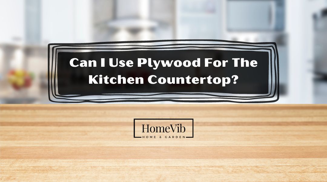 Can I Use Plywood For The Kitchen Countertop?