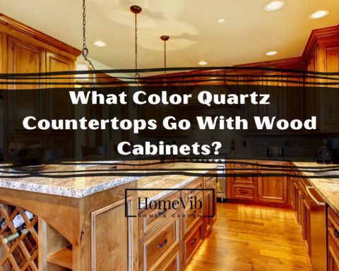 Quartz Countertops Go With Wood Cabinets