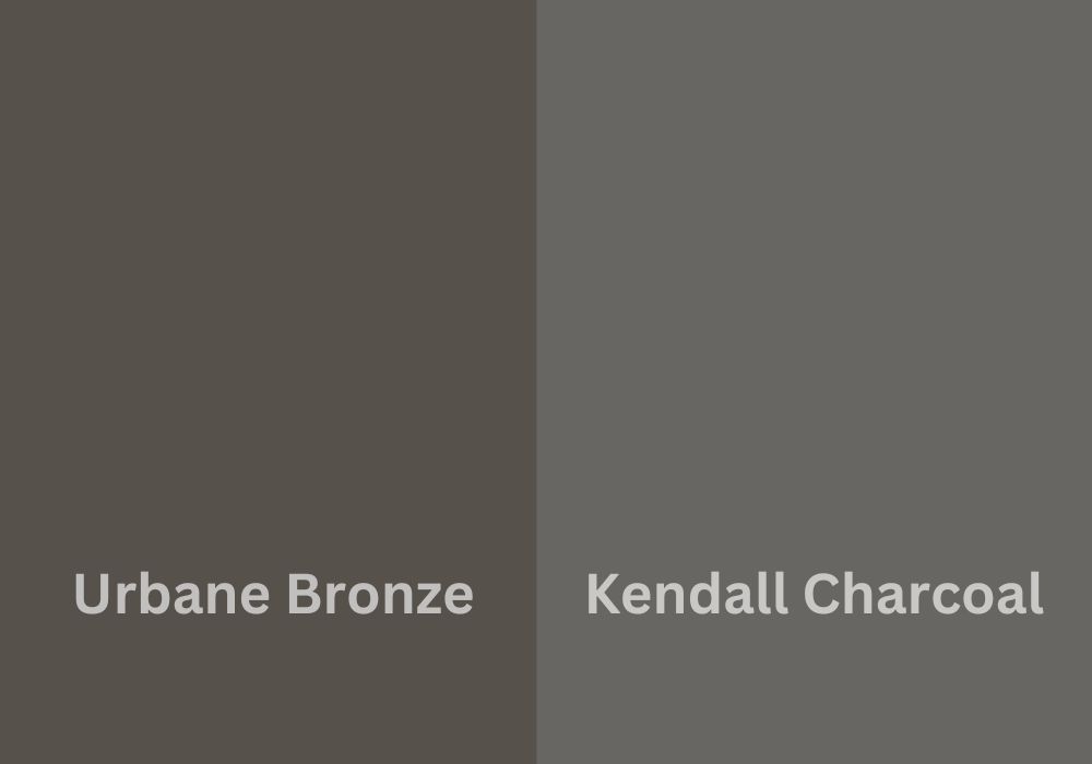 Urbane Bronze vs. Kendall Charcoal