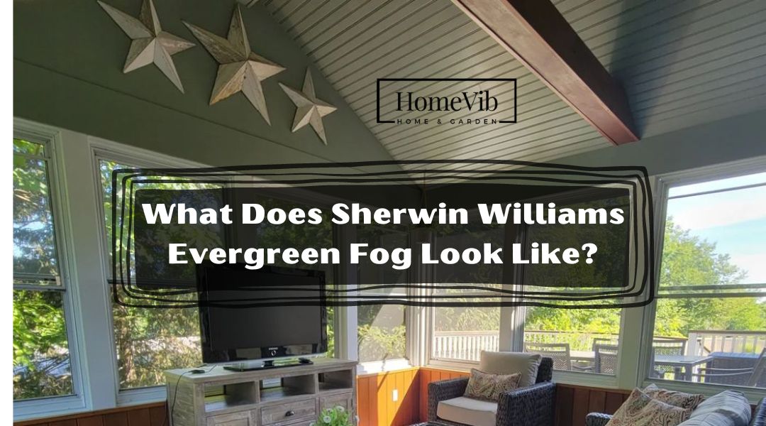 What Does Sherwin Williams Evergreen Fog Look Like?