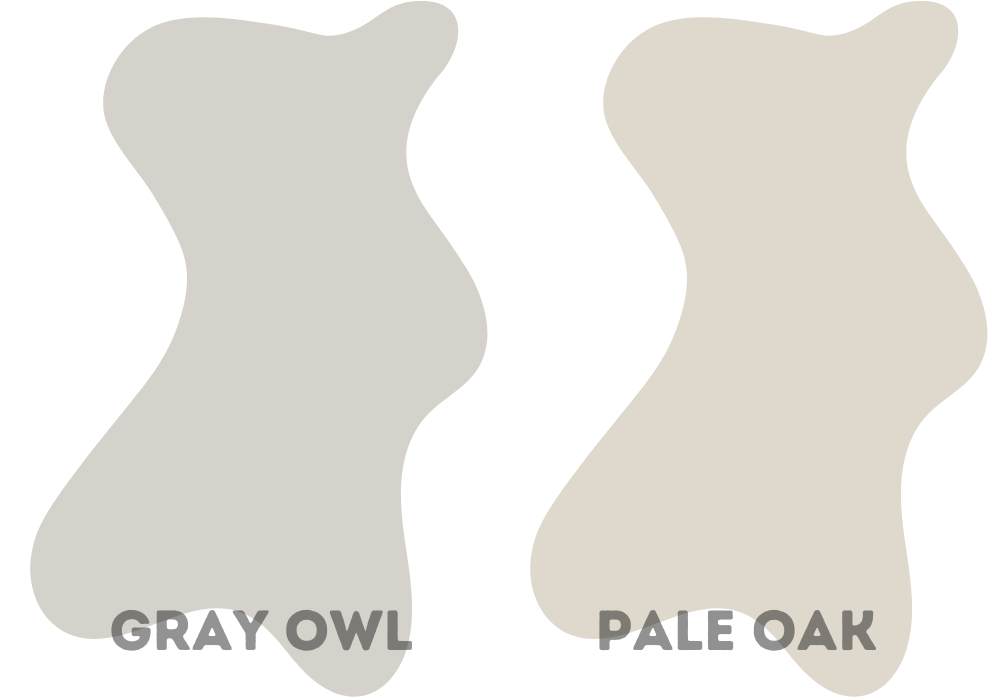 What Is the Difference Between BM Pale Oak And Gray Owl?