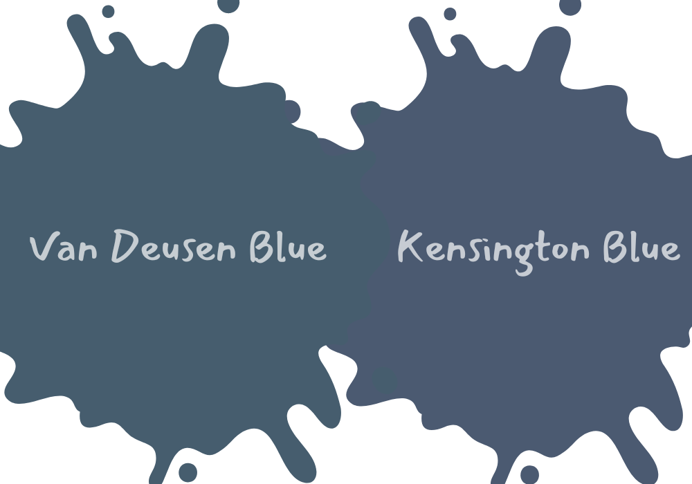 BM Van Deusen Blue vs. Kensington Blue