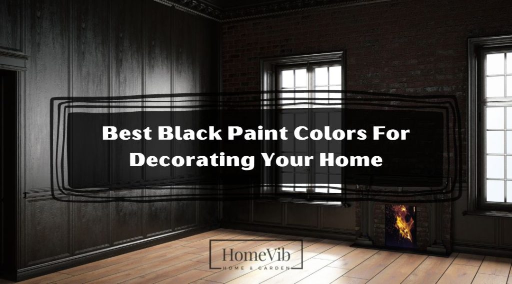 Best Black Paint Colors For Decorating Your Home (10 Striking Colors