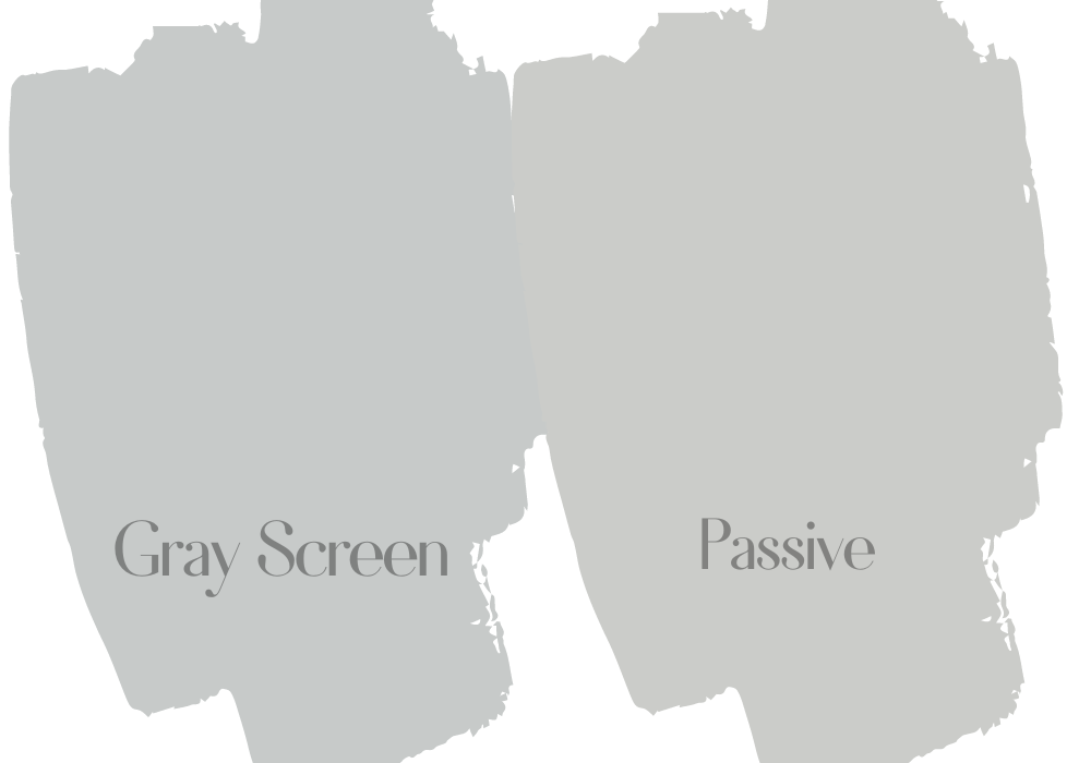 Gray Screen vs. Passive