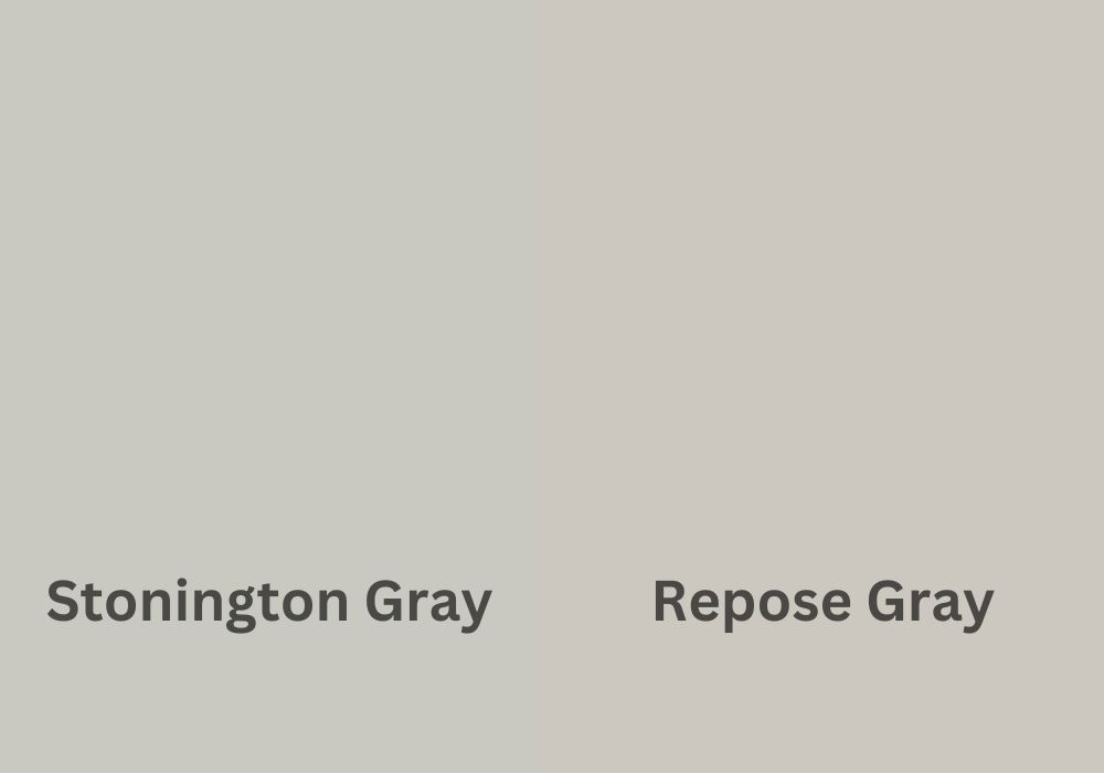 Stonington Gray vs. Repose Gray