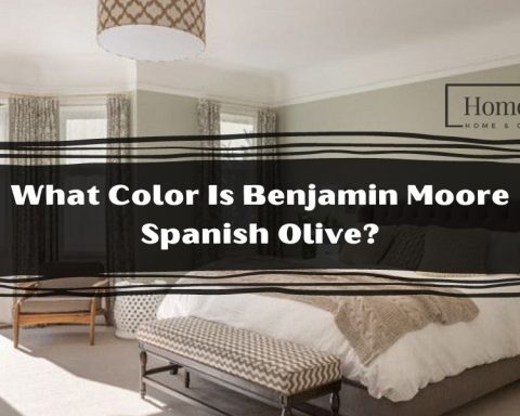 What Color Is Benjamin Moore Spanish Olive?