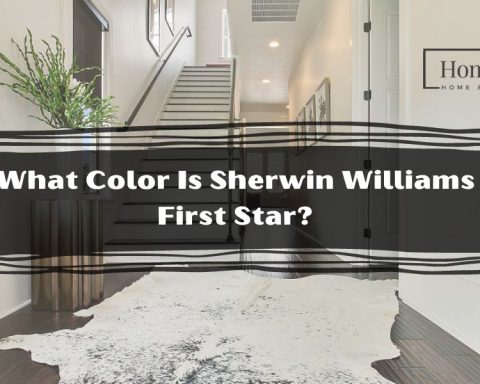 What Color Is Sherwin Williams First Star?