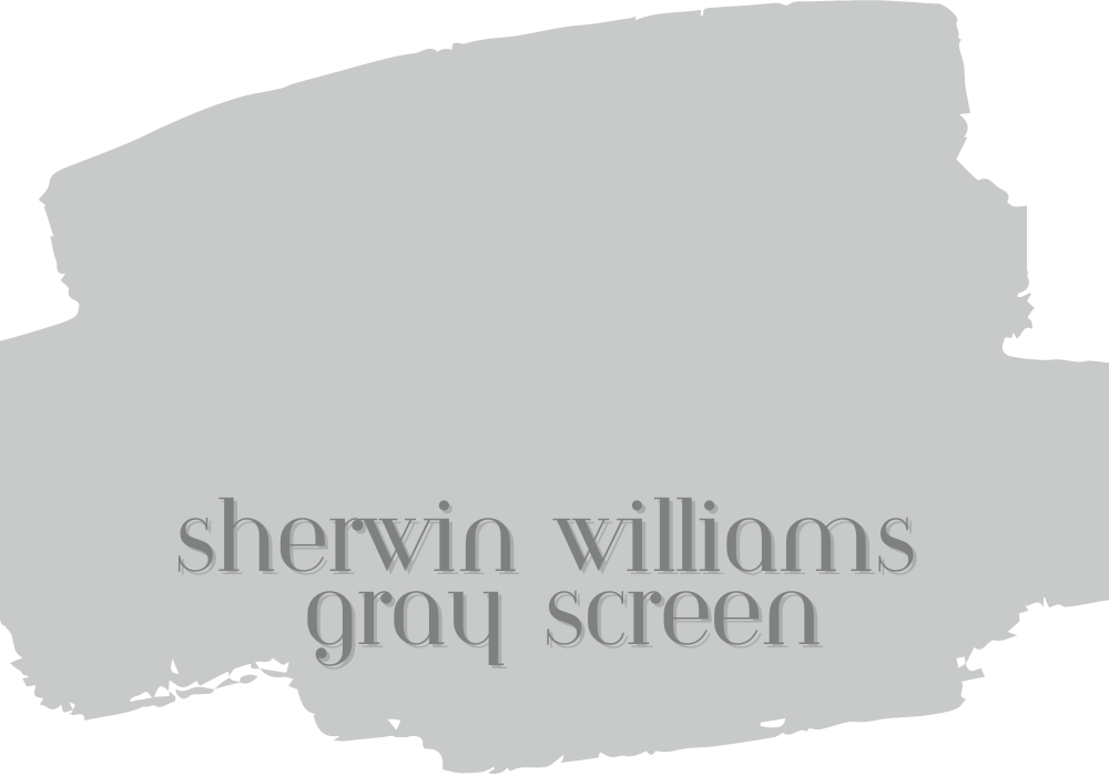 What Color Is Sherwin Williams Gray Screen?