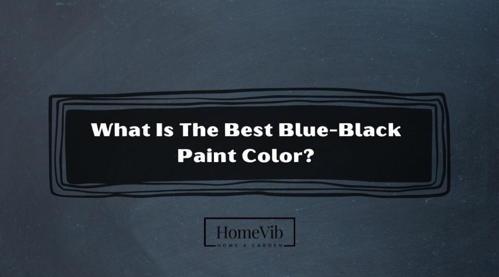 What Is The Best BlueBlack Paint Color? (Top Color Combinations) HomeVib