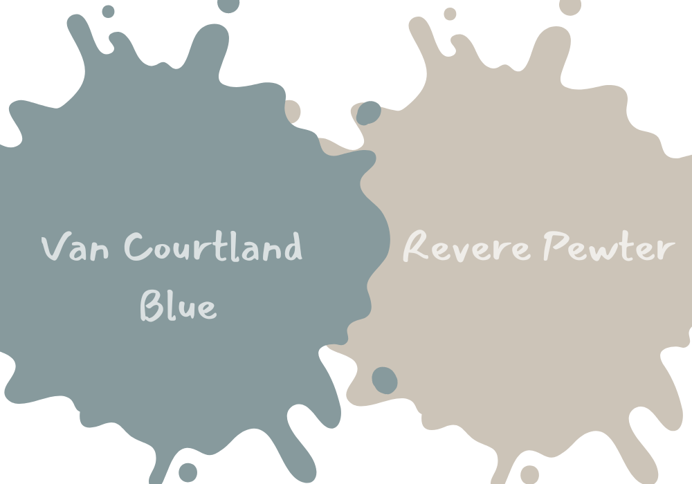 What Is the Difference Between Van Courtland Blue And Revere Pewter?