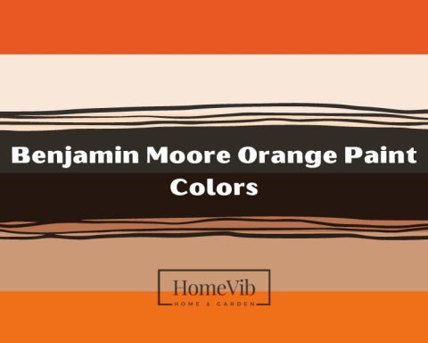 Benjamin Moore Orange paint colors