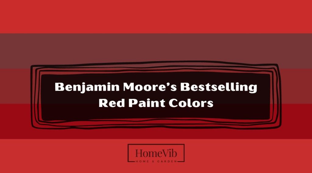 Benjamin Moore’s Bestselling Red Paint Colors HomeVib