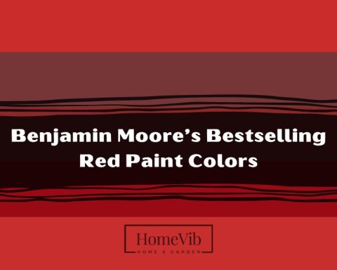 Benjamin Moore’s Bestselling Red Paint Colors