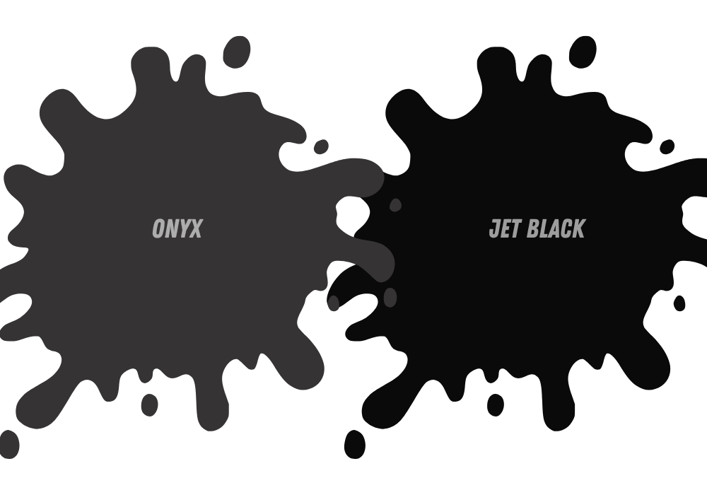 Is Onyx Black the Same As Jet Black?