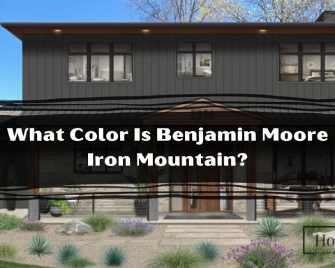 What Color Is Benjamin Moore Iron Mountain?