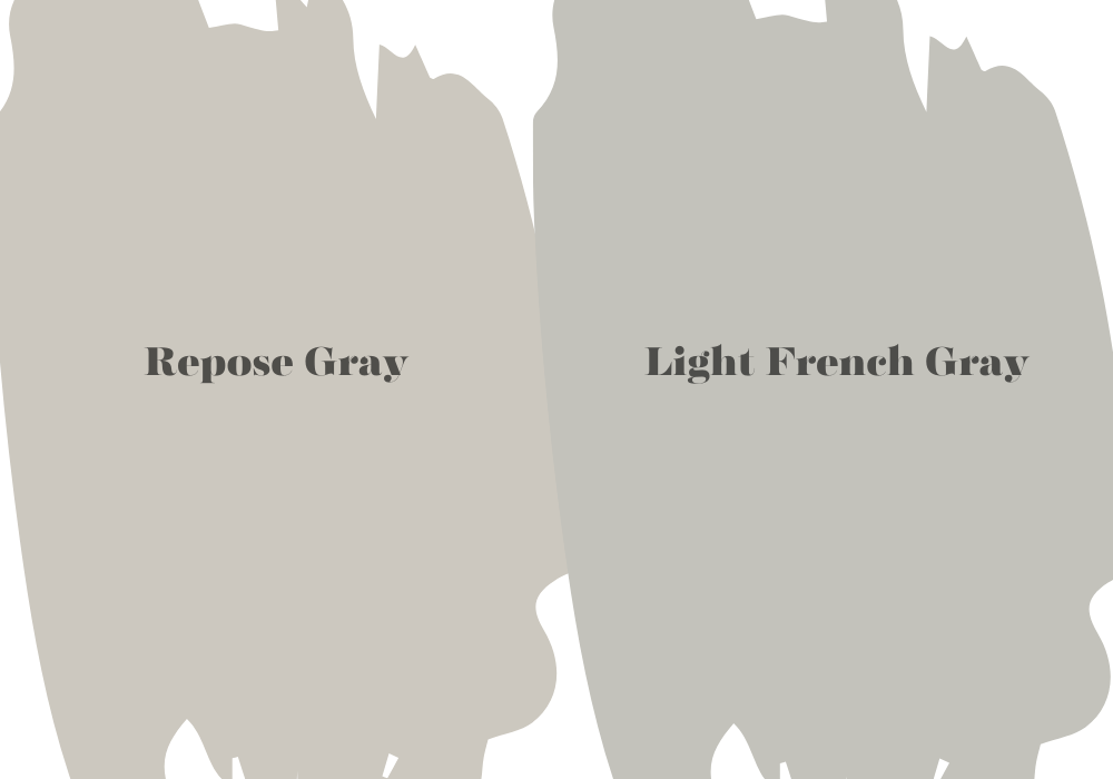 What Is The Difference Between Repose Gray And Light French Gray?