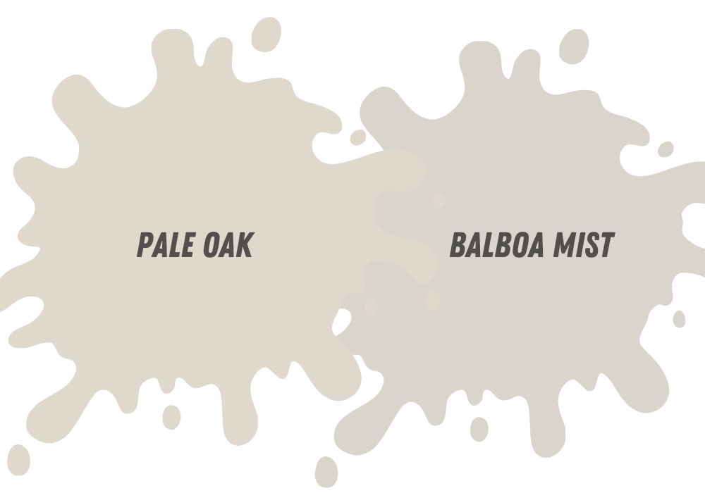 What Is the Difference Between Pale Oak And Balboa Mist?
