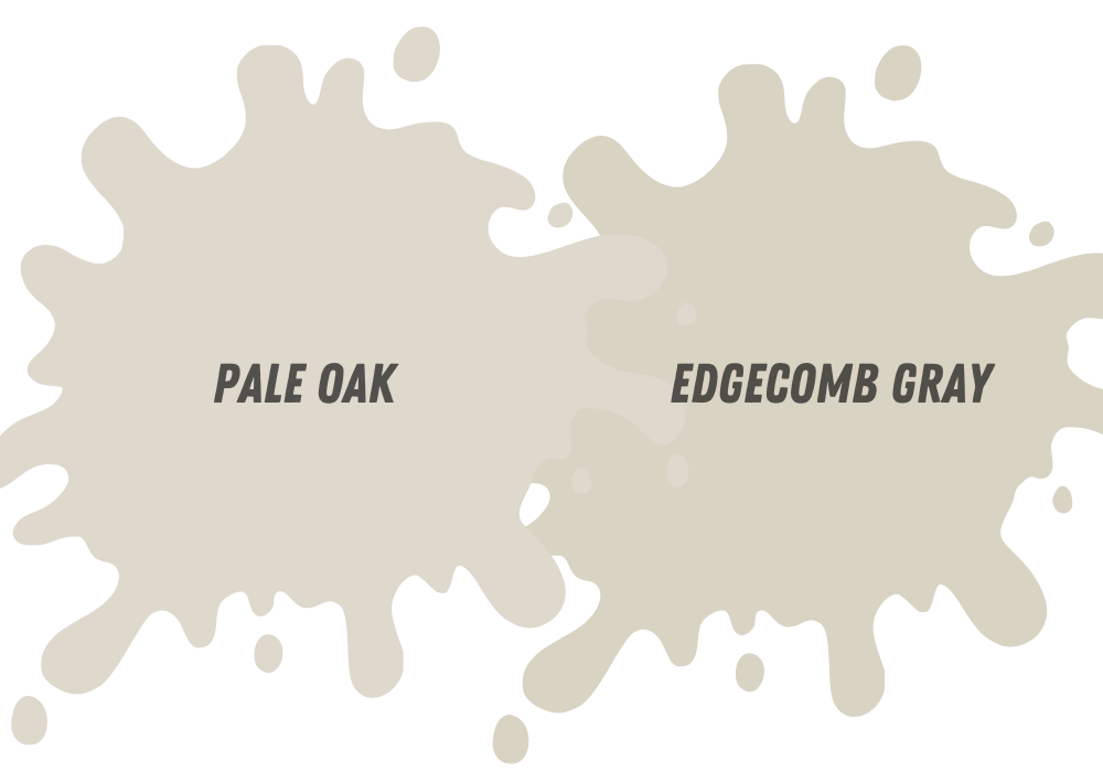 What Is the Difference Between Pale Oak And Edgecomb Gray?