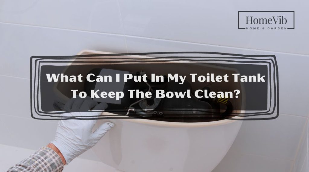 What Can I Put In My Toilet Tank To Keep The Bowl Clean