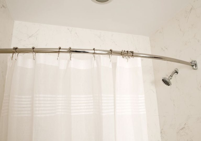 What Are The Different Types Of Shower Curtain Rods? - HomeVib