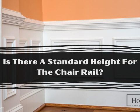 Is There A Standard Height For The Chair Rail?