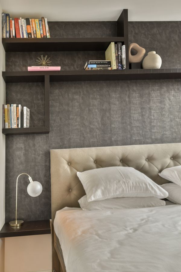 Can You And Is It OK To Put Shelves Above Bed?