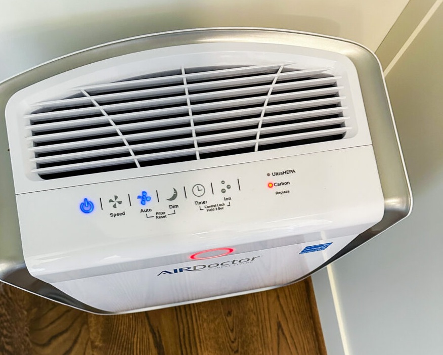 AirDoctor setup using the AirDoctor daily for a few years