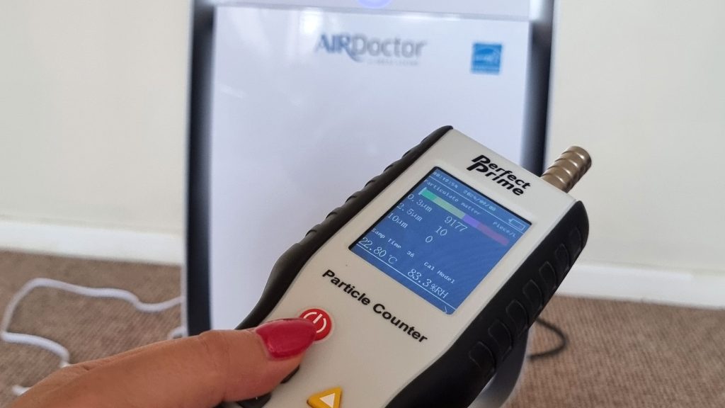 Airdoctor air purifier 3500 Performance & Testing
