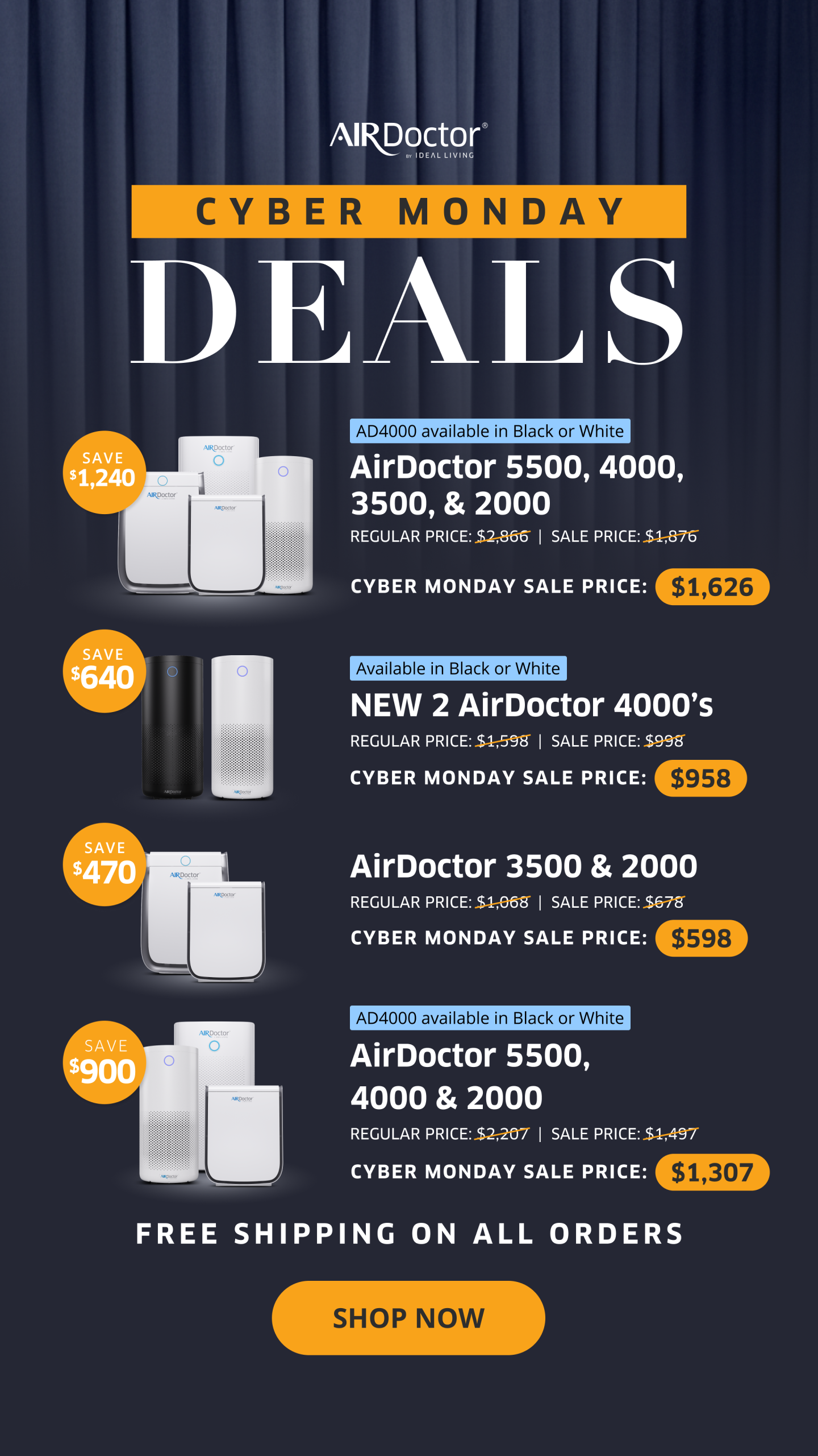 AirDoctor Cyber Monday